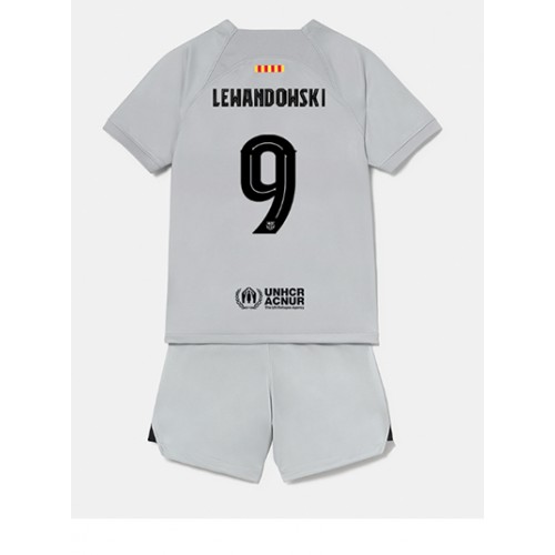 Barcelona Robert Lewandowski #9 Tredjedraktsett Barn 2022-23 Kortermet (+ Korte bukser) Barcelona Robert Lewandowski #9 Tredjedraktsett Barn 2022-23 Kortermet (+ Korte bukser)